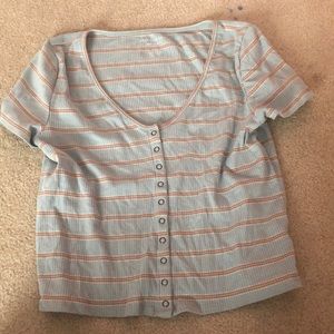 striped top